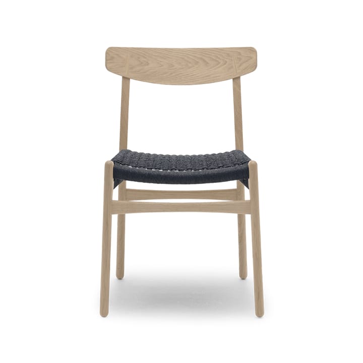 CH23 stol - Såped eik-svart - Carl Hansen & Søn