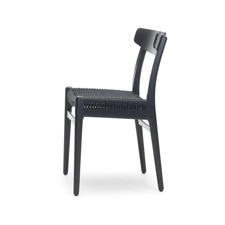 CH23 stol, Svartlakkert eik-svart Carl Hansen & Søn