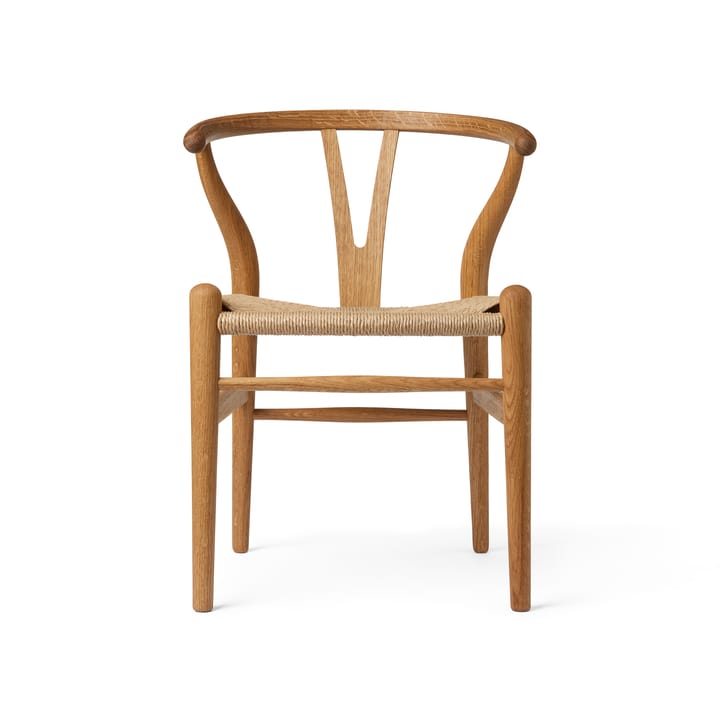 CH24 Child Wishbone Chair Birthday Edition barnestol - Oiled oak-natural cord - Carl Hansen & Søn