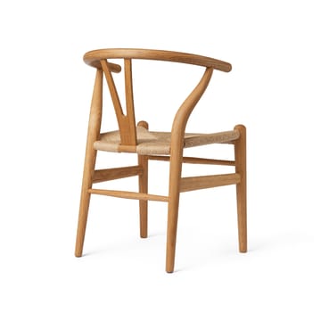 CH24 Child Wishbone Chair Birthday Edition barnestol - Oiled oak-natural cord - Carl Hansen & Søn