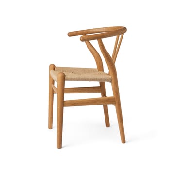 CH24 Child Wishbone Chair Birthday Edition barnestol - Oiled oak-natural cord - Carl Hansen & Søn