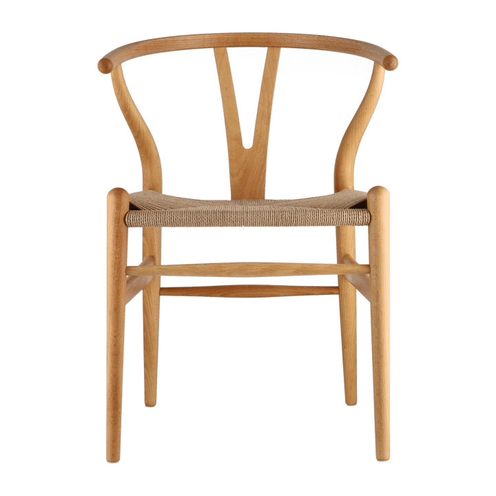 CH24 Y-stol - Oljebehandet bøk-naturflettet - Carl Hansen & Søn