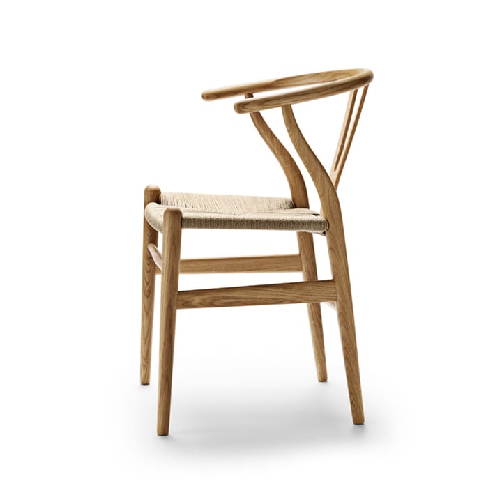 CH24 Y-stol, Oljet eik-naturflettet Carl Hansen & Søn