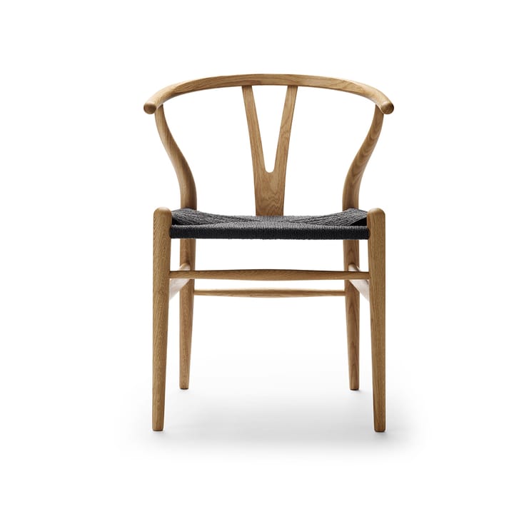 CH24 Y-stol - Oljet eik-svart - Carl Hansen & Søn