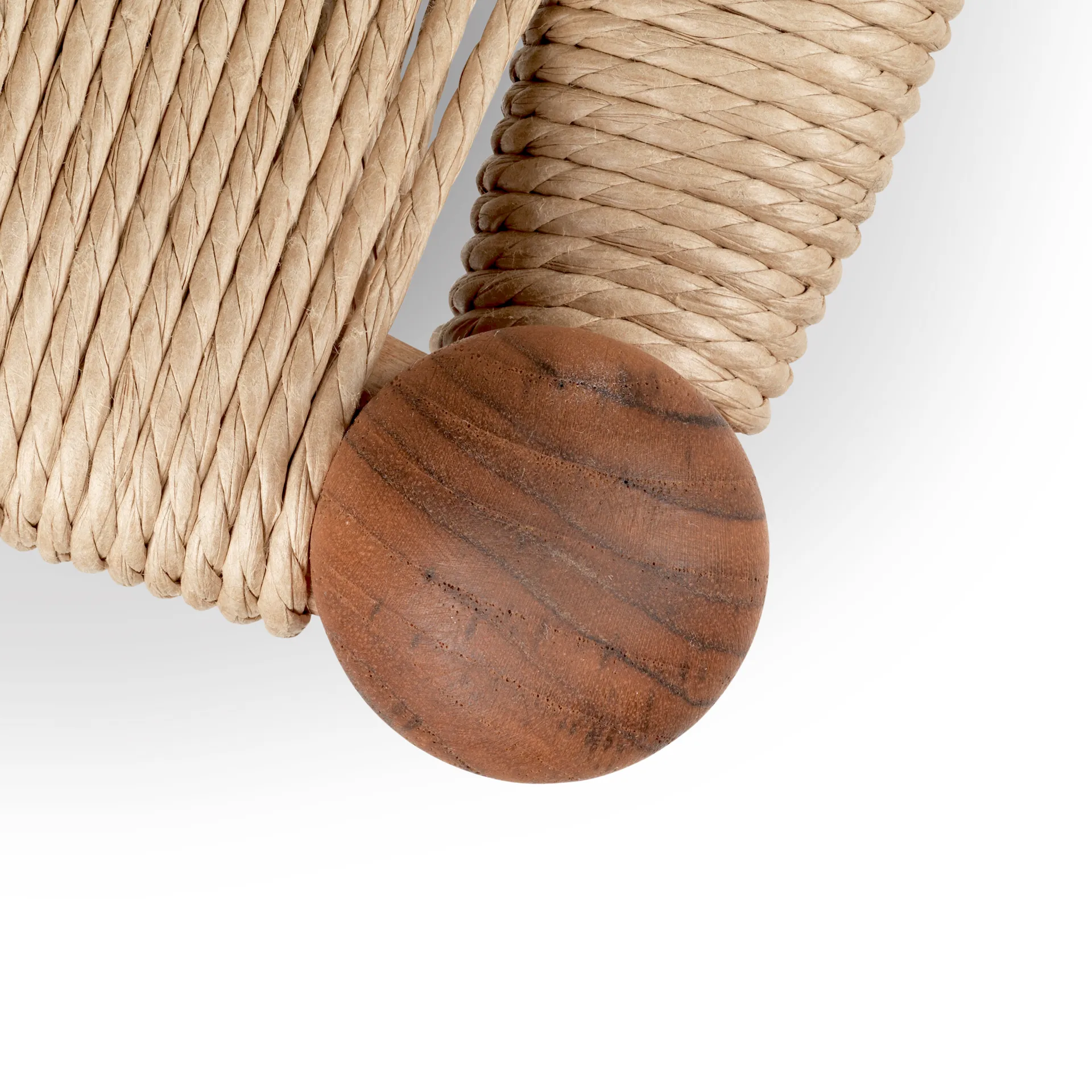 CH24 Y-stol, Oljet teak-naturflettet Carl Hansen & Søn
