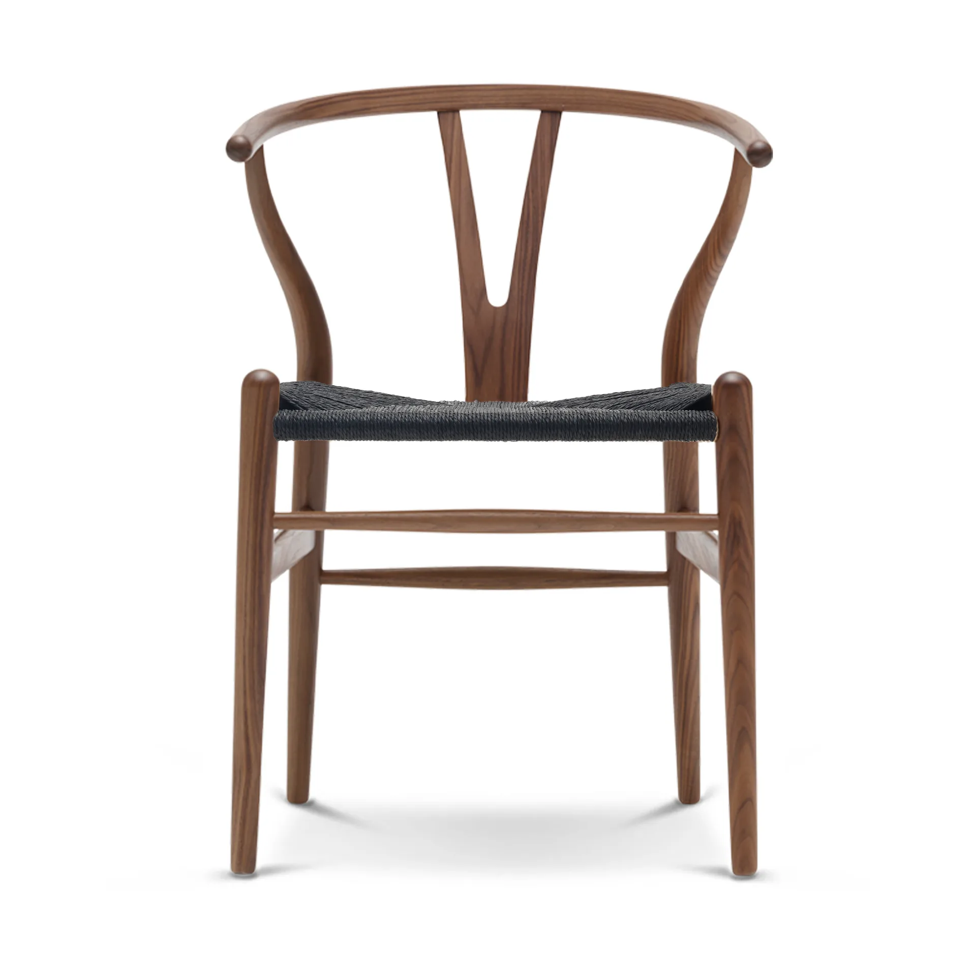 CH24 Y-stol, Oljet valnøtt-svart Carl Hansen & Søn