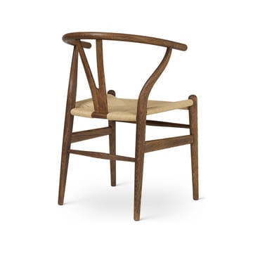 CH24 Y-stol - Røktoljet eik-naturflettet - Carl Hansen & Søn
