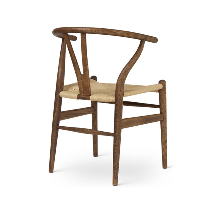 CH24 Y-stol, R�øktoljet eik-naturflettet Carl Hansen & Søn
