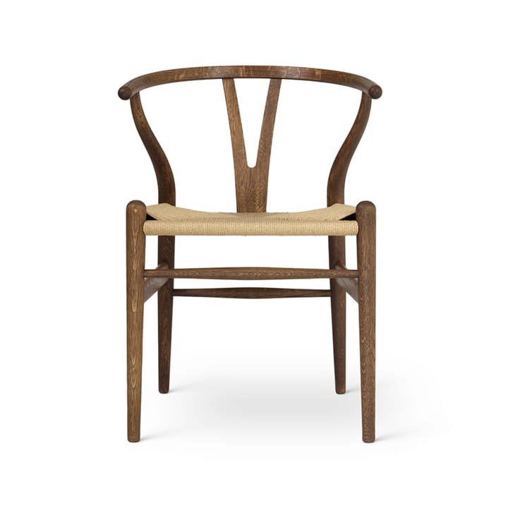 CH24 Y-stol - Røktoljet eik-naturflettet - Carl Hansen & Søn