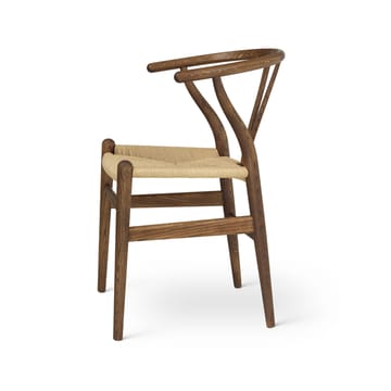 CH24 Y-stol - Røktoljet eik-naturflettet - Carl Hansen & Søn
