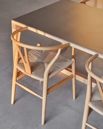 CH24 Y-stol - Såpet ask-naturflettet - Carl Hansen & Søn