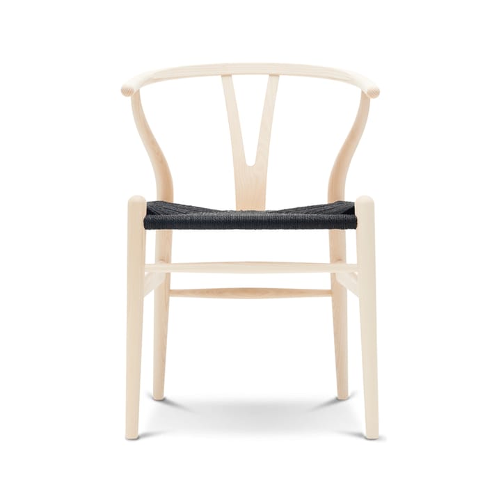 CH24 Y-stol - Såpet ask-svart - Carl Hansen & Søn