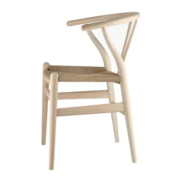 CH24 Y-stol - Såpet bøk-naturflettet, 6‑pakning - Carl Hansen & Søn