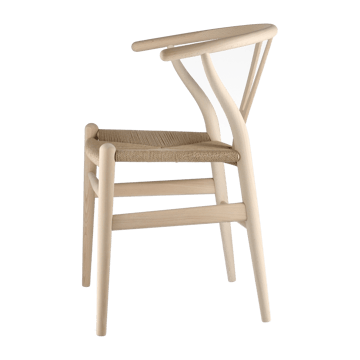 CH24 Y-stol - Såpet bøk-naturflettet - Carl Hansen & Søn