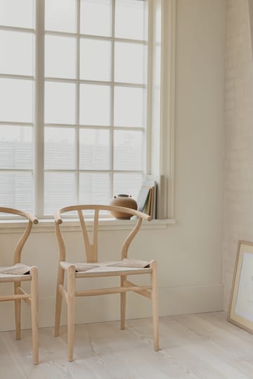 CH24 Y-stol - Såpet eik-naturflettet - Carl Hansen & Søn