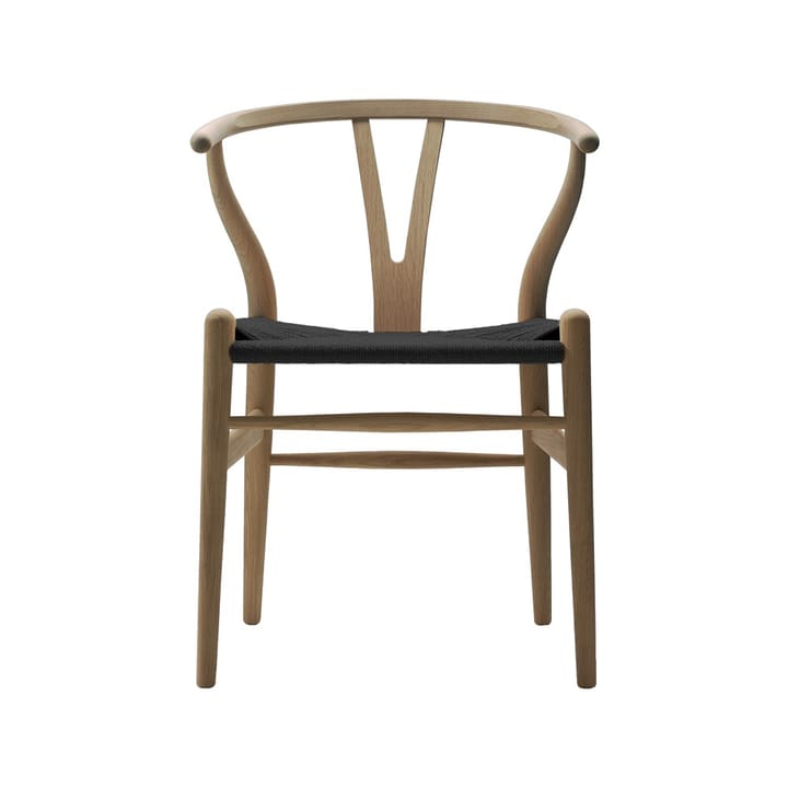 CH24 Y-stol - Såpet eik-svart - Carl Hansen & Søn