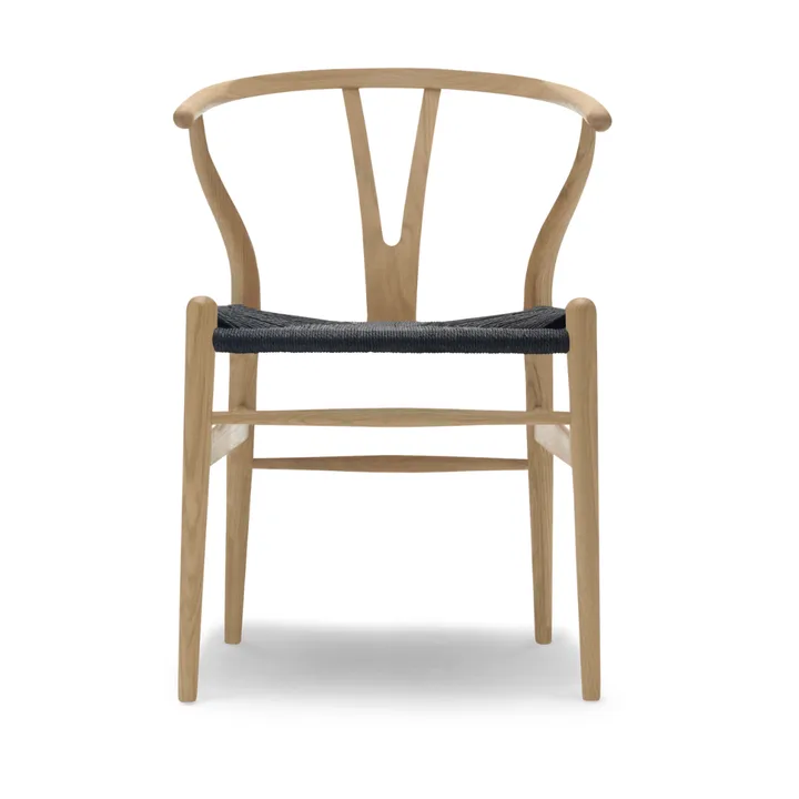 CH24 Y-stol - Såpet eik-svart - Carl Hansen & Søn