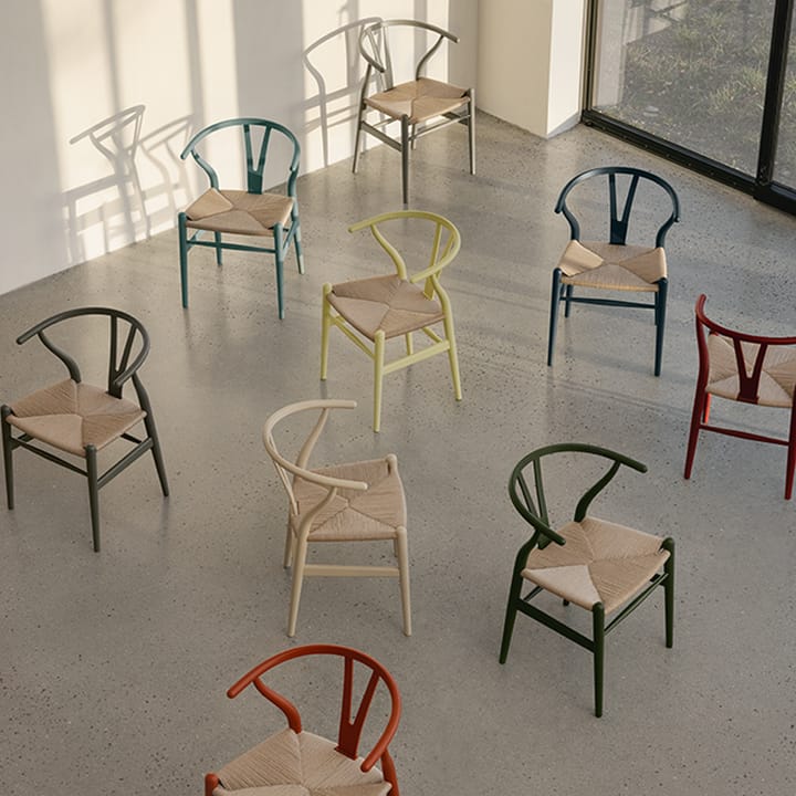 CH24 Y-stol Soft Crawford Wegner, Barley-naturflettet Carl Hansen & Søn