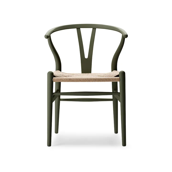 CH24 Y-stol Soft Crawford Wegner - Seaweed (grønn)-naturflettet - Carl Hansen & Søn