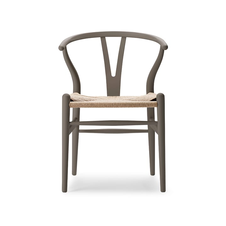 CH24 Y-stol Soft Crawford Wegner - Slate-naturflettet - Carl Hansen & Søn