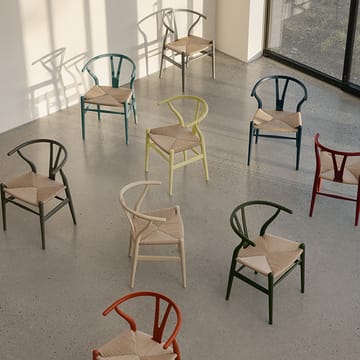 CH24 Y-stol Soft Crawford Wegner - Slate-naturflettet - Carl Hansen & Søn