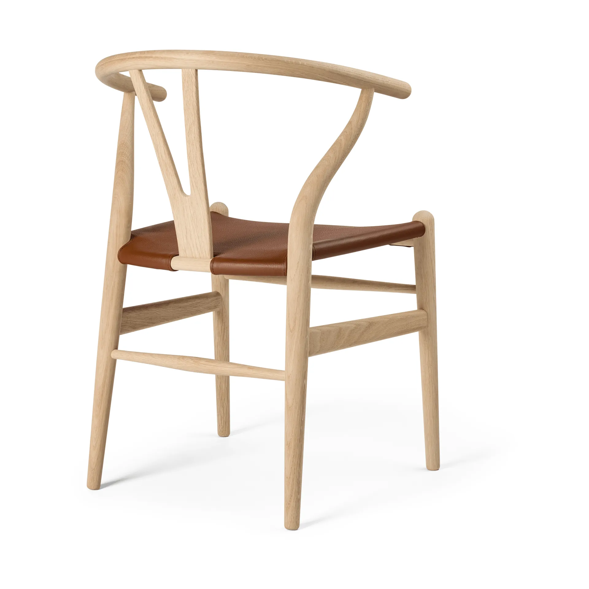 CH24P Y-stol, Lær Loke 7060-såpet eg Carl Hansen & Søn