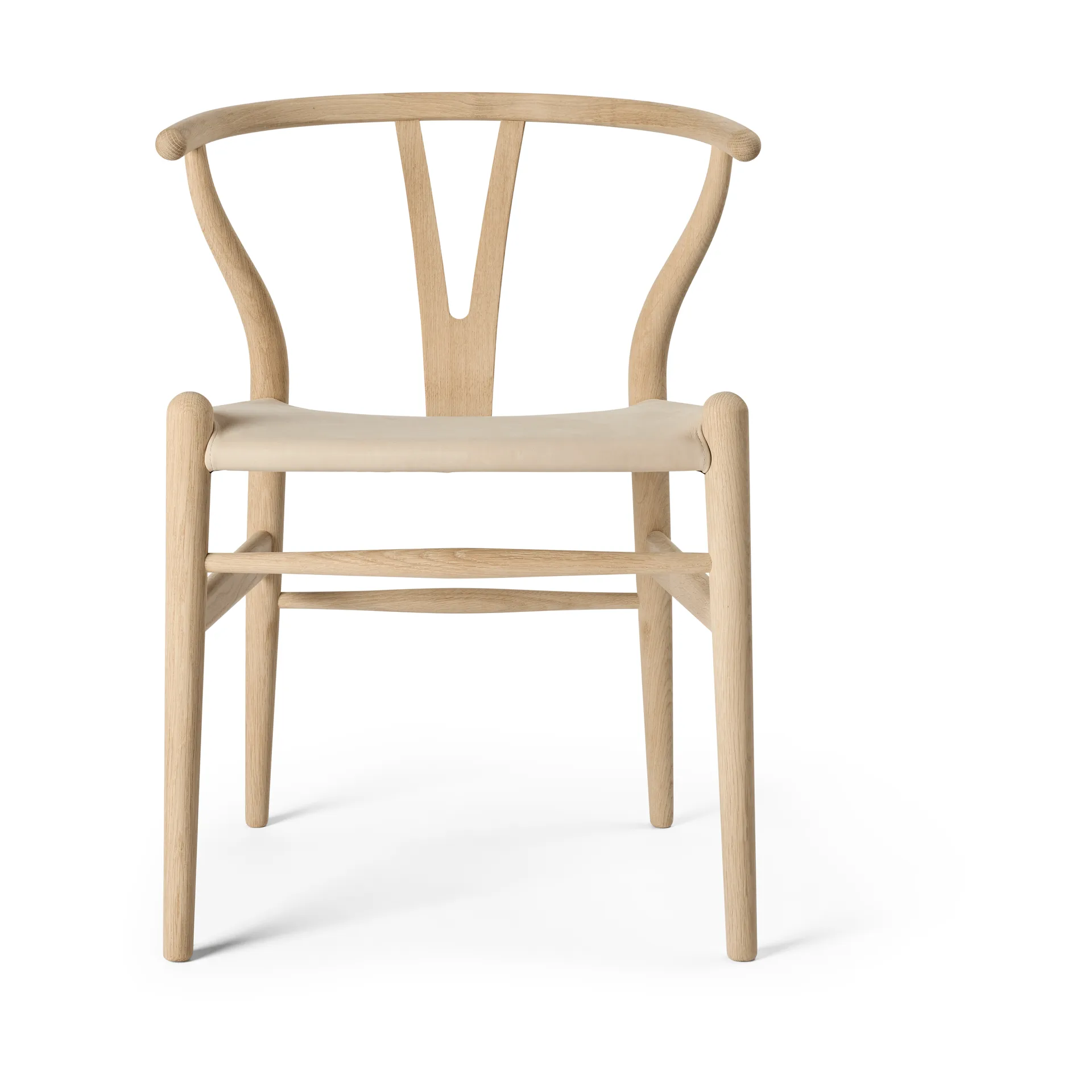 CH24P Y-stol, Lær Terra 20364-såpet eik Carl Hansen & Søn