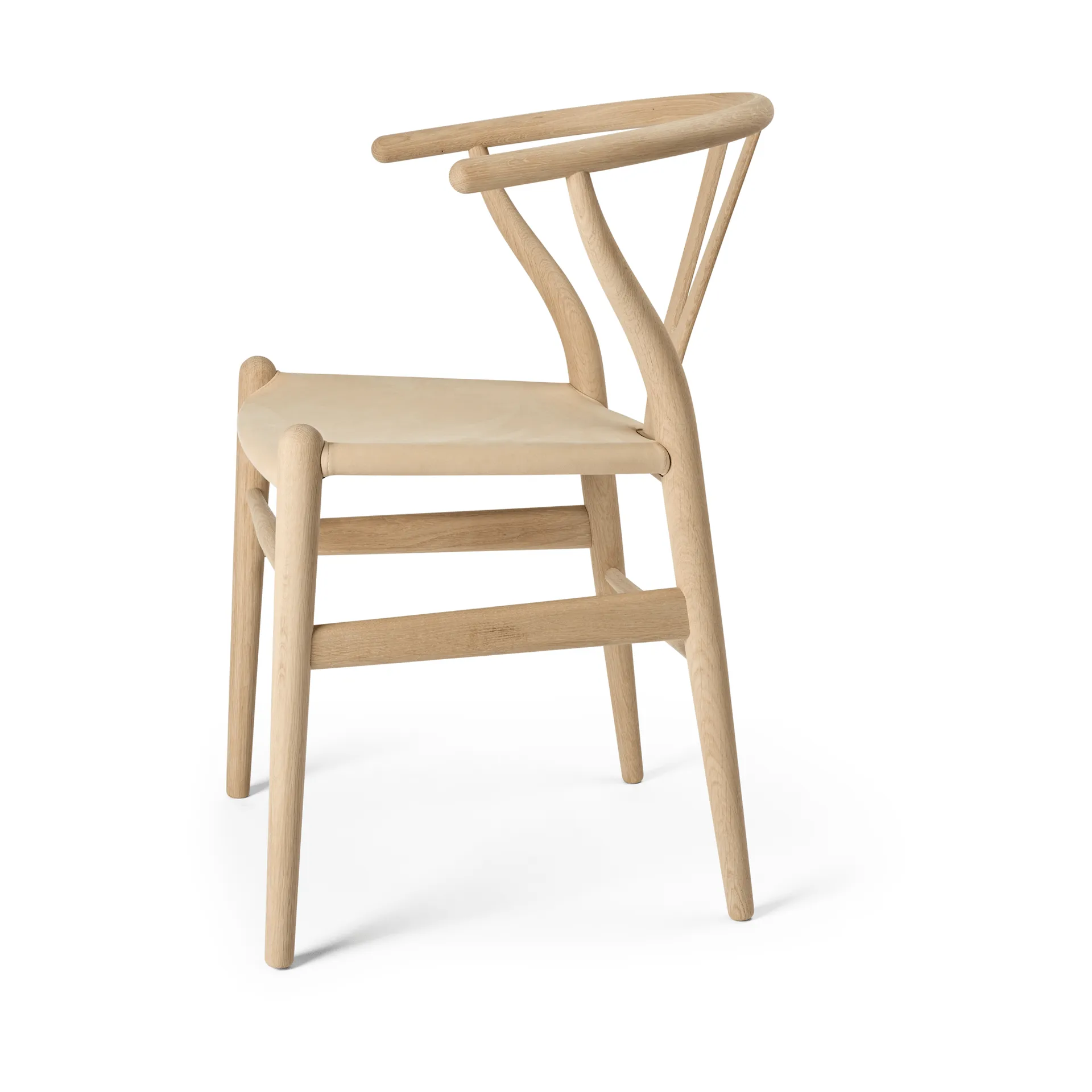 CH24P Y-stol, Lær Terra 20364-såpet eik Carl Hansen & Søn