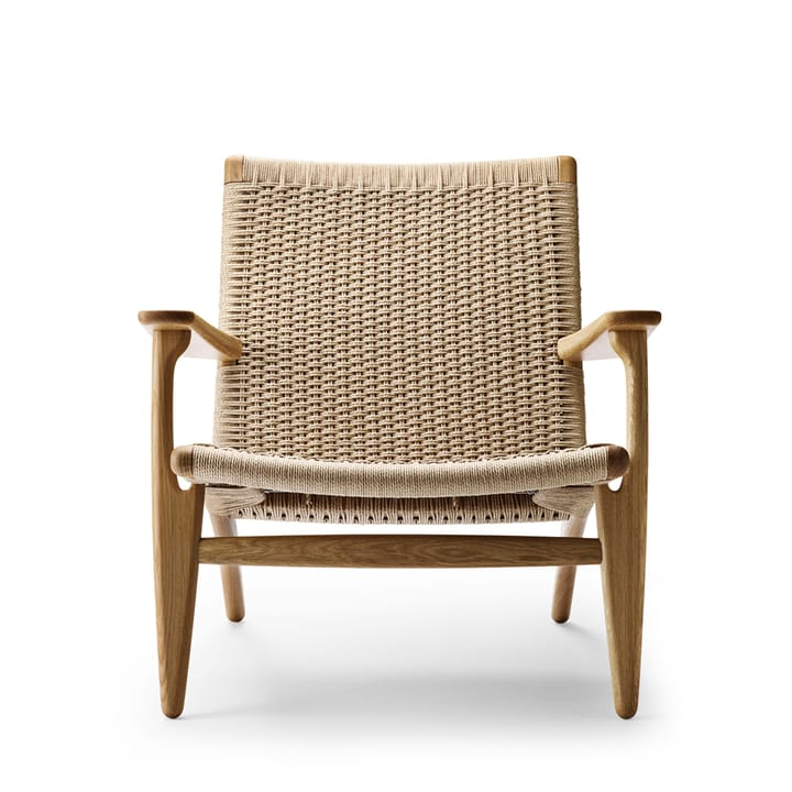 CH25 lenestol - Oljet eik -naturflettet - Carl Hansen & Søn