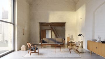 CH25 lenestol - Oljet valnøtt-naturflettet - Carl Hansen & Søn
