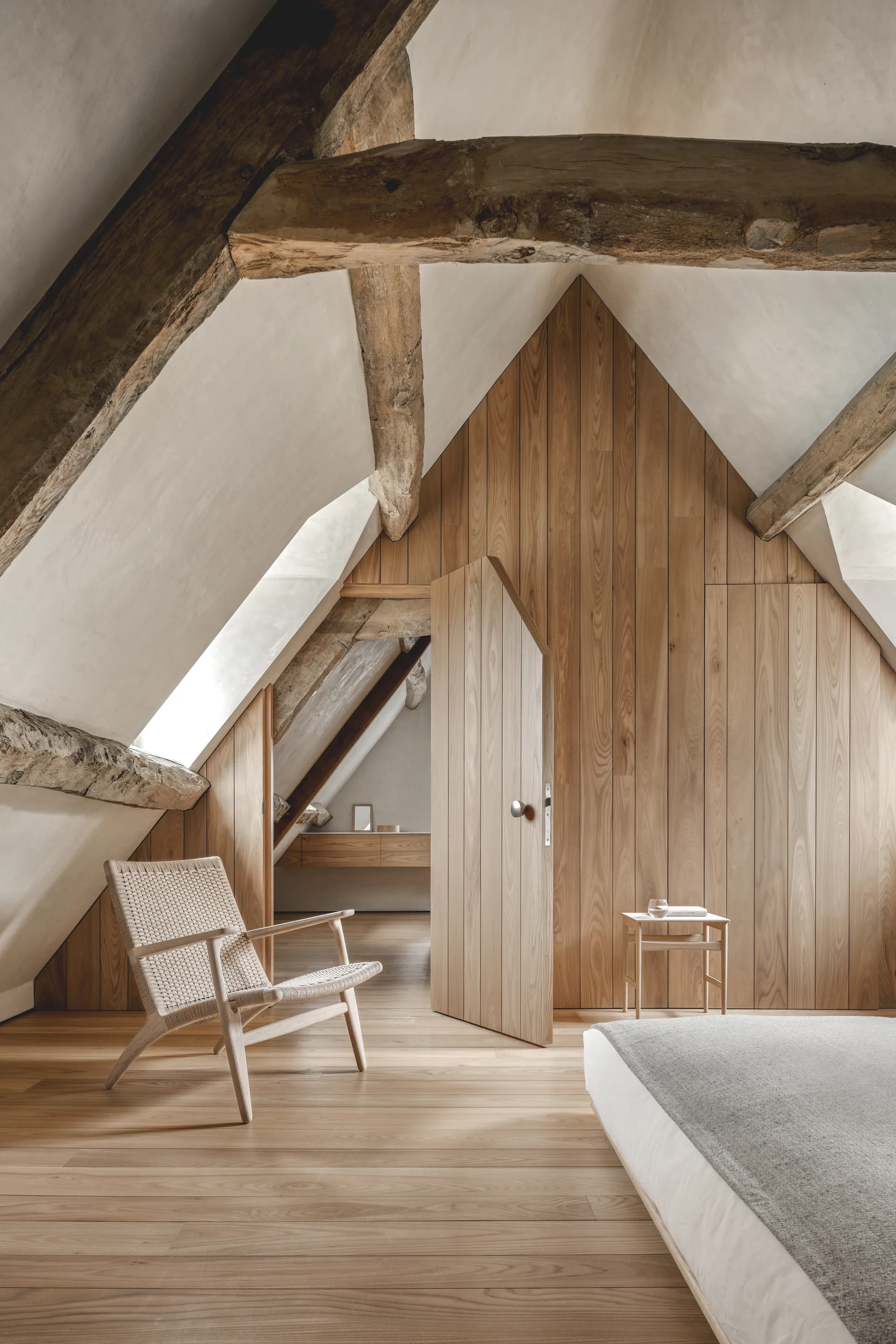 CH25 lenestol, Såpet eik-naturflettet Carl Hansen & Søn