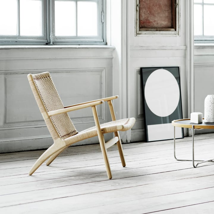 CH25 lenestol, Såpet eik-naturflettet Carl Hansen & Søn