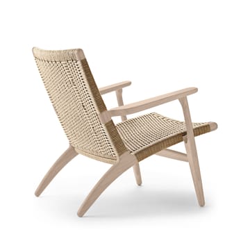 CH25 lenestol - Såpet eik-naturflettet - Carl Hansen & Søn