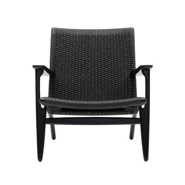 CH25 lenestol - Svartlakkert eik-svart - Carl Hansen & Søn