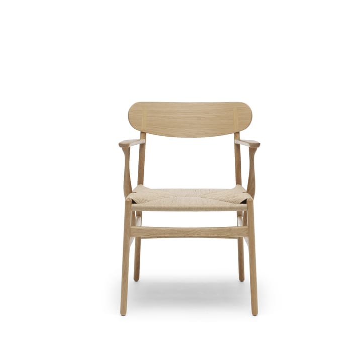 CH26 armlenestol - Oljet eik-naturflettet - Carl Hansen & Søn