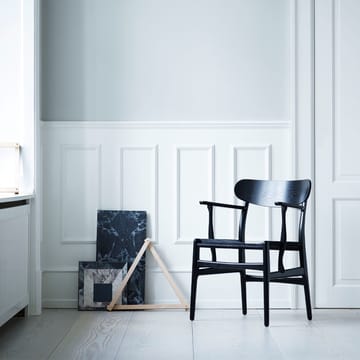 CH26 armlenestol - Svartlakkert eik-svart - Carl Hansen & Søn