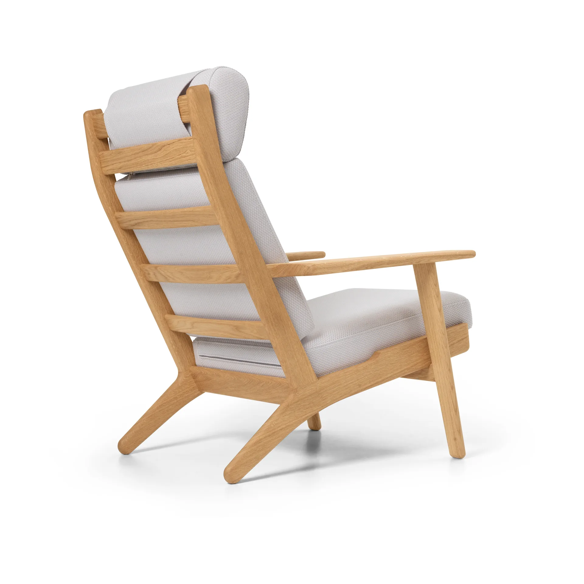 CH291 Lounge Chair lenestol, Serpentine 0118-oljet eik Carl Hansen & Søn