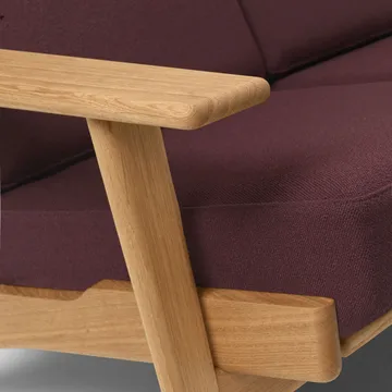CH292 sofa 2-seter - Vidar 0693-oljet eik - Carl Hansen & Søn