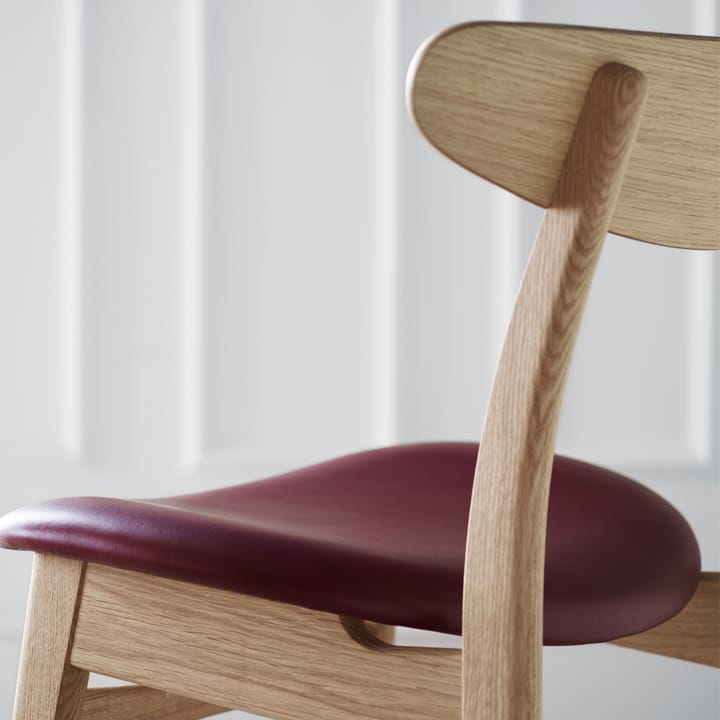 CH30P stol, Svartlakkert eik-thor 350 skinn Carl Hansen & Søn