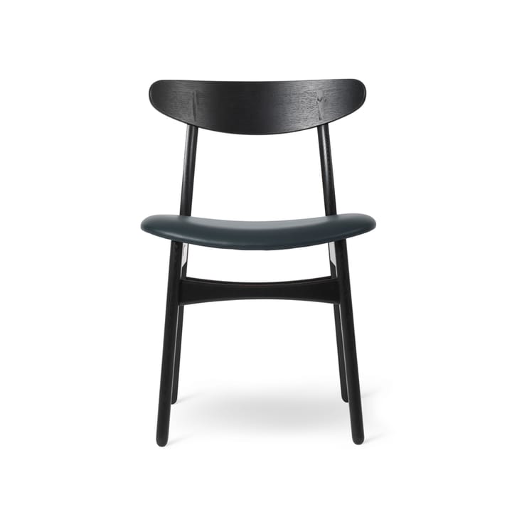 CH30P stol, Svartlakkert eik-thor 350 skinn Carl Hansen & Søn