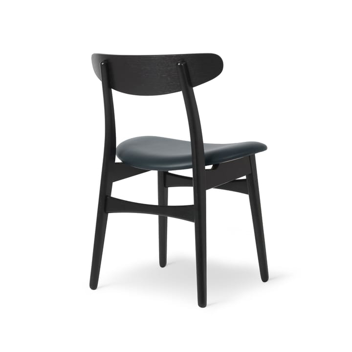 CH30P stol, Svartlakkert eik-thor 350 skinn Carl Hansen & Søn