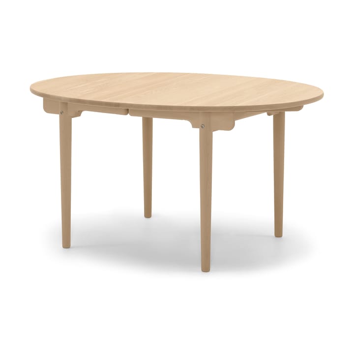 CH337 spisebord uttrekkbart med plass til 2 ilegg - Oljet eik-140x115 cm - Carl Hansen & Søn