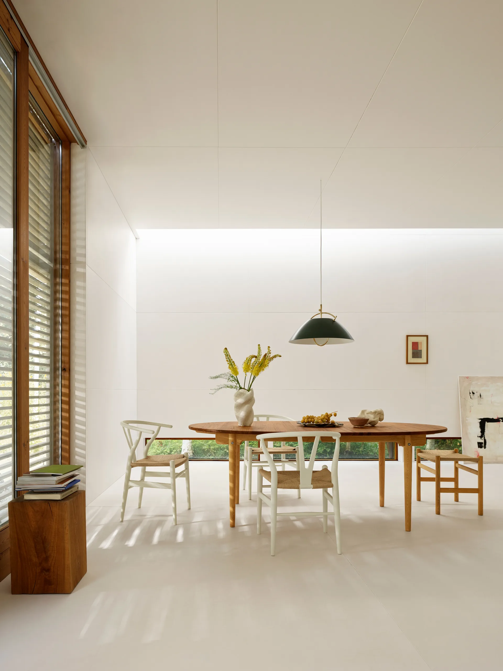 CH338 spisebord + 1 ilegg Special Edition, Teak-eik Carl Hansen & Søn