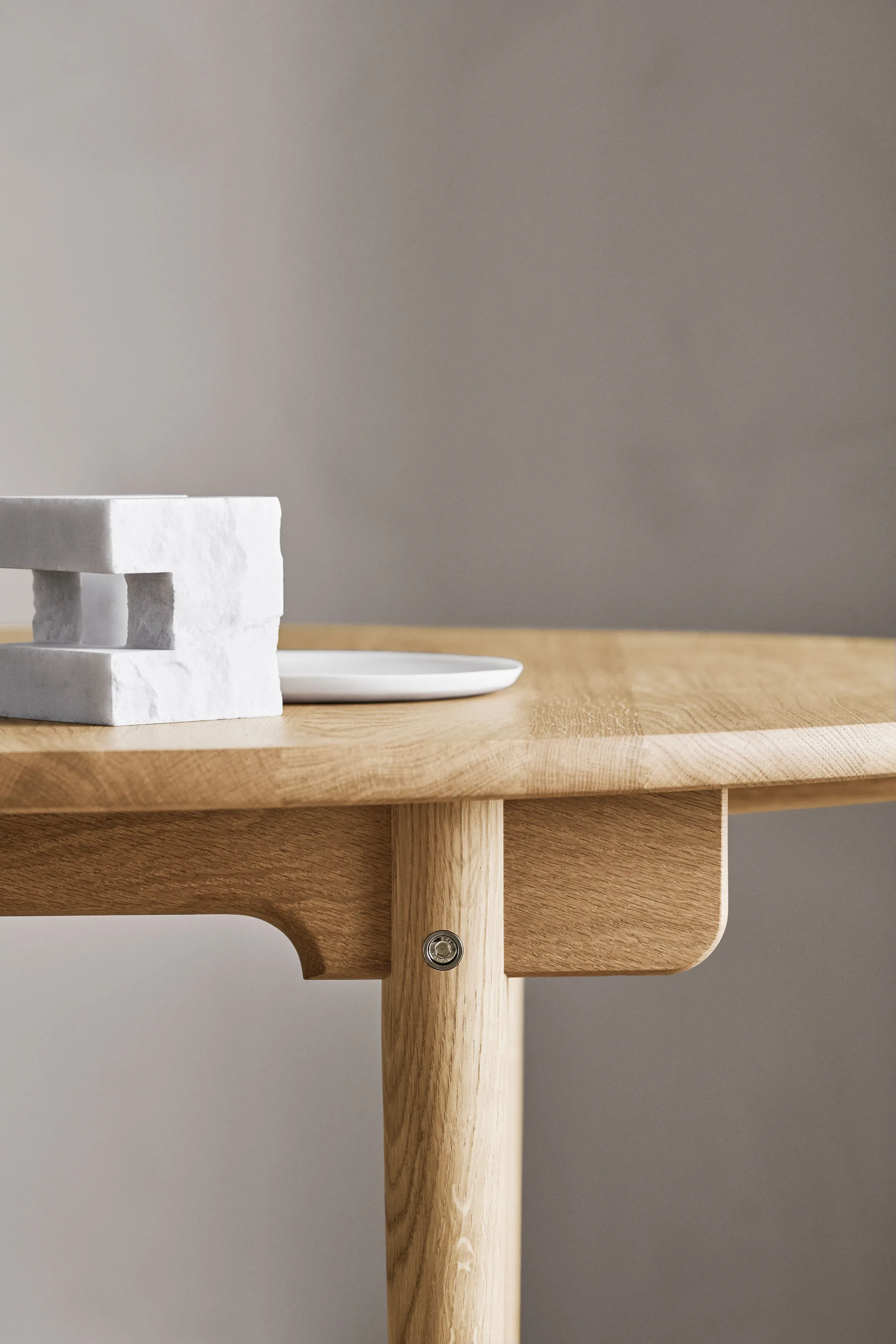 CH338 spisebord + CH23 stol 4-pakning - Oljet eik-natur,  Carl Hansen & Søn