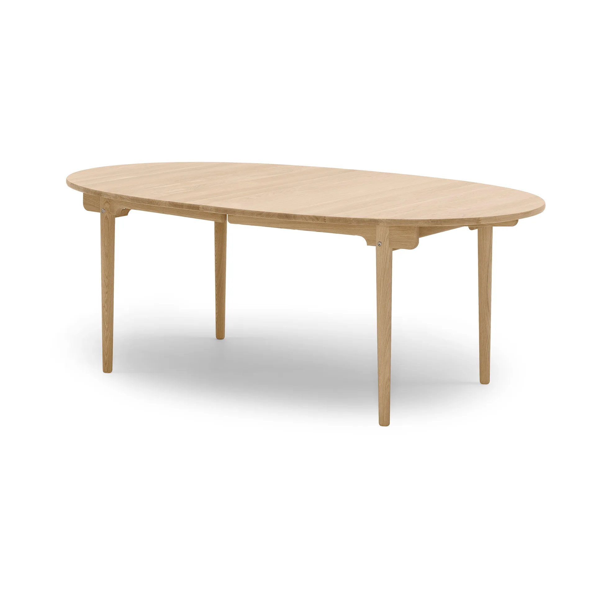 CH338 spisebord uttrekkbart med plass til 4 ilägg, Oljad eik Carl Hansen & Søn
