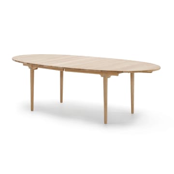 CH339 spisebord uttrekkbart med plass til 2 ilegg - Hvitskurt eik - Carl Hansen & Søn