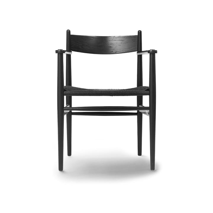 CH37 armlenestol - Svartlakkert eik-svart - Carl Hansen & Søn