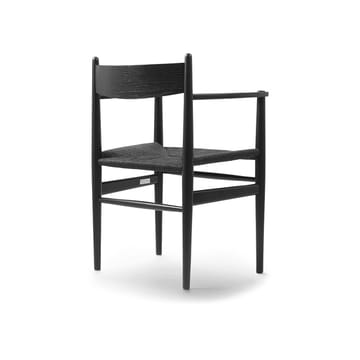 CH37 armlenestol - Svartlakkert eik-svart - Carl Hansen & Søn