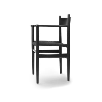CH37 armlenestol - Svartlakkert eik-svart - Carl Hansen & Søn