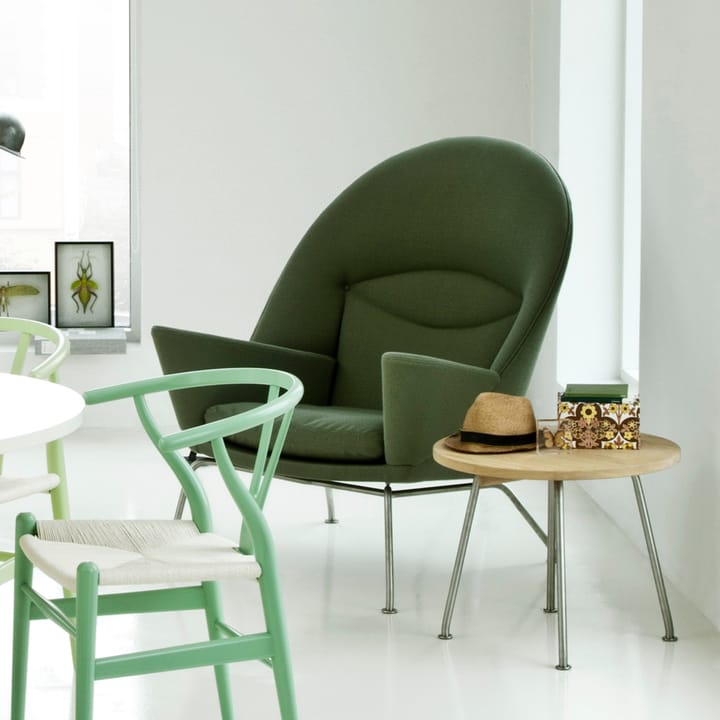 CH415 sofabord Ø55 cm, Såpet eik Carl Hansen & Søn